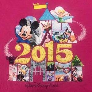 2015 Disney T-shirt for Disney Lovers!!
